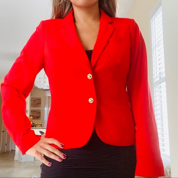 Calvin Klein red blazer - Picture 4 of 6